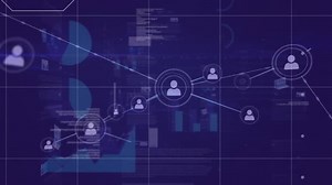 Network of connections and data processing