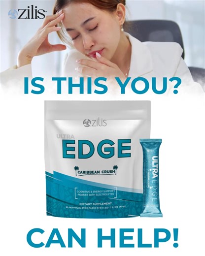 Energy focus without the crash? That’s UltraEdge Caribbean Crush. | Zilis