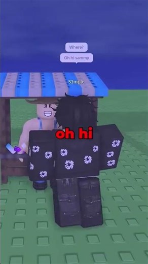 I pretended to be sam in grow a garden #dontbansocialmediainuk