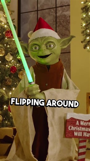 Thanks to that old Lucasfilm Christmas card, Yoda is forever tied to the holidays—but not that spry prequels-era Yoda.