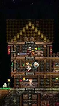 BUILDING The Starter House in My Terraria Building Playthrough!
