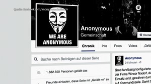 Nicht überall, wo "Anonymous" draufsteht, ist auch "Anonymous" drin.. | tagesschau