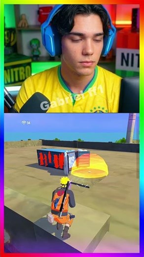 Esse cara fez a melhor estrategia na partida FREE FIRE😱😂