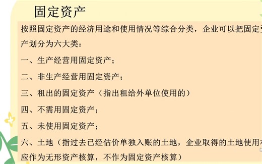 固定资产分类_哔哩哔哩_bilibili