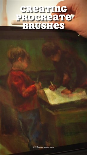 프로크리에이트 브러시 만들기와 그림 그리기