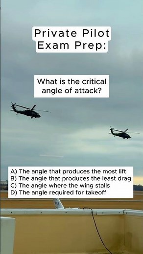 What Is Critical Angle of Attack Explained for Student Pilots ✈️📚 #aviation #studentpilot #pplprep