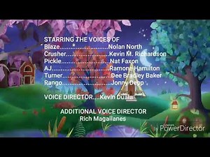 Blaze and the Monster Machines Met Rango End Credits (2011 Movie)