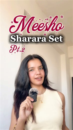 Sharara Set from Meesho 💖 | Affordable & Aesthetic Ethnic Wear #meeshofinds #budgetfinds #fypシ