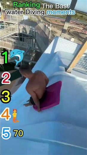 Top 5 Craziest Water Diving Moments You Won’t Believe! 😱#funny #viral #trending