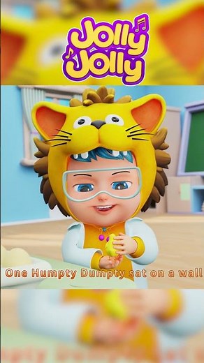 Humpty Dumpty sat on a wall - Surprise eggs | Jolly Jolly Nursery Rhymes
