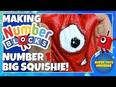 Making a Numberblocks Number 1 Big Squishie!!
