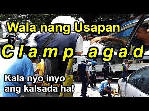 Wheel Clamping Operation! Makati Roadside Assistance..Makati City.