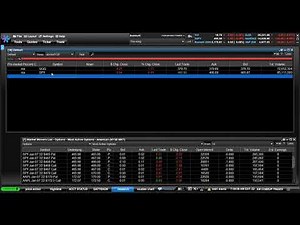 E*TRADE pro Watchlist