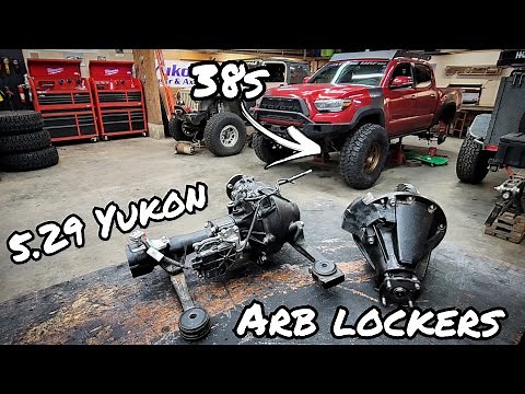 Ultimate Toyota Tacoma Build Episode 4. 5.29 Yukon Gears And ARB Lockers.