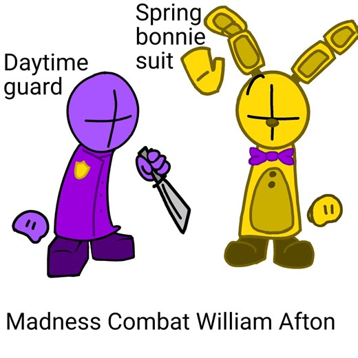 springbonnie#fyp #fivenightsatfreddys #fnaf #madnesscombat #crazy