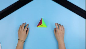 Willking Clover Pyramid Magic Cube 3 Leaf Tetrahedron Puzzle Cubo Magico Educational Toys Stickerless