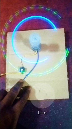 ⭐ “Easy DC Motor Experiment at Home! 😱⚙️”#experiment #science #dcmotor