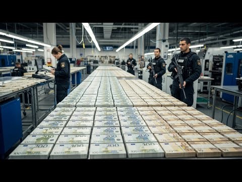 Inside Europe’s Money Factory: How the Euro Is Made and Protected (Full Process)
