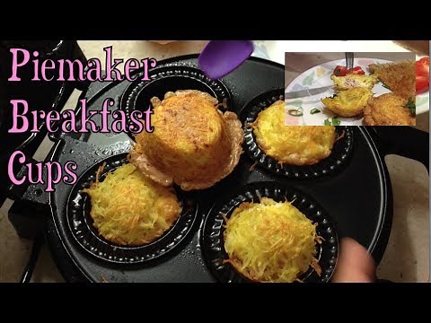 Breakfast Cups Piemaker Budget Recipe cheekyricho tutorial