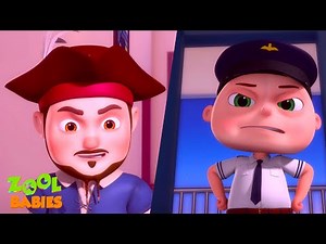 Zool Babies Pirates Of Bermuda Episode | Zool Babies Series | Cartoon Animation For Kids
