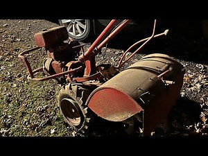 Troy Bilt Rototiller Brought Back to Life