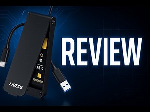 Review - FIDECO M.2 NVMe SSD Enclosure, M.2 NVMe to USB Adapter, USB 3.2 Gen 2 (10Gbps) S