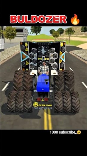 BULDOZER का तीसरा रूप 😱// indianvehicles simulator 3d #youtubeshorts #gaming #lifesimulator #shorts