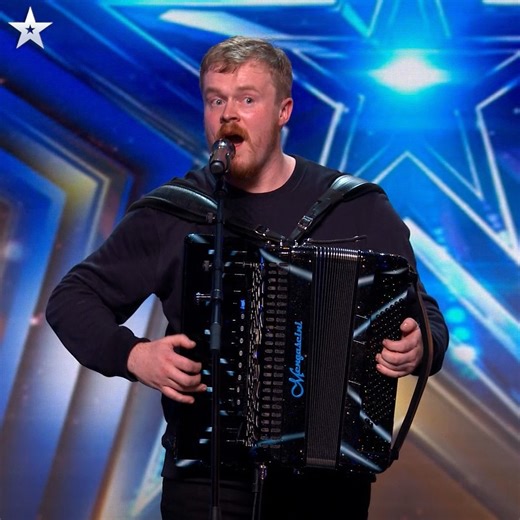 Anything on the accordion is a win for us. | Britain's Got Talent