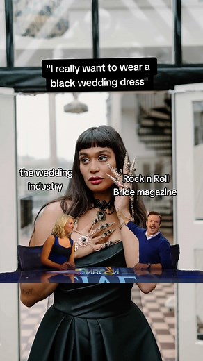 Want to wear a black wedding dress? Screw the rules and do what you want! #rocknrollbridemagazine #weddingplanning #rocknrollbride #alternativebride #uniqueweddings #alternativewedding #unconventionalwedding #gothwedding #uniquewedding #gothweddings | Rock n Roll Bride