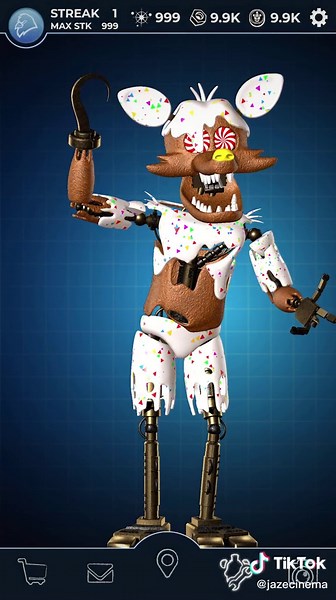 FNAF AR Gingerbread Foxy Animatronic Workshop