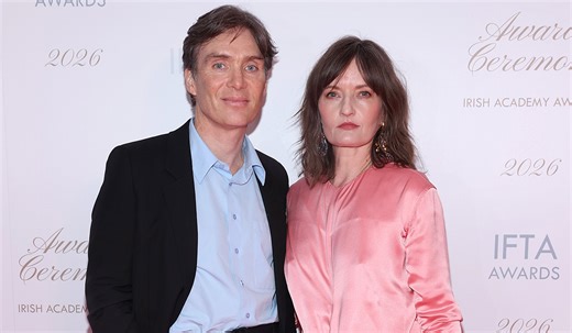 PICS: Cillian Murphy's wife Yvonne makes very glam rare appearance at the IFTAs