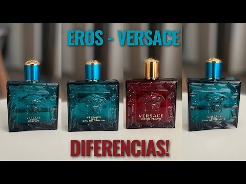 EROS |VERSACE| DIFERENCIAS DE LA LÍNEA COMPLETA!