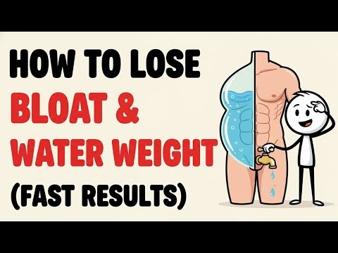 How to Lose BLOAT & Water Weight Fast | Science Explained