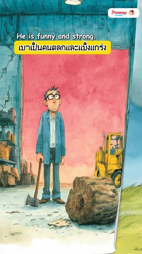 สนุกกับการ์ตูน Monkey ทุกวัน 🐵 เรียนอังกฤษเก่งขึ้นแค่วันละ 15 นาที! https://th.monkeyenglish.net/thaims | Monkey Stories Thailand