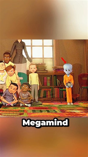 Megamind’s Secret School Past Explained! 🎓🔥 #megamind #shorts #viral
