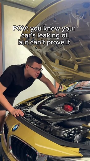 Performance Nic 🏎️ on Instagram: "If a BMW’s not leaking oil… somethings up #bmw #oilleak #doakes"