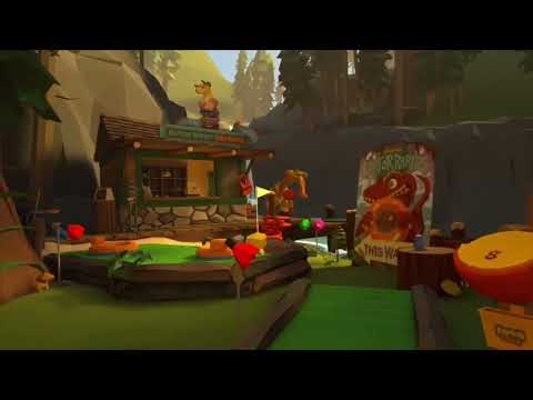 Walkabout Mini golf Raptor Cliff lost balls