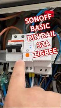 NEW Sonoff Basic DIN Rail Zigbee ZB1GSP is the DIN module we've been waiting for! ⚡ Full test #so...