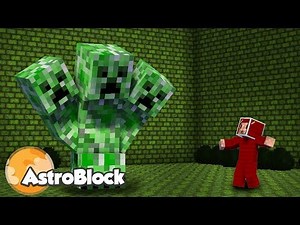 3 CREEPER HEADS! - Minecraft Astroblock