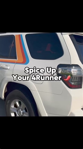 4Runner Owners from 2010- 2023! Now's your chance to snag our retro stripe kit! Check out today's YouTube video to see how easy we've made it to install on your own! Link in comments | CW Wraps