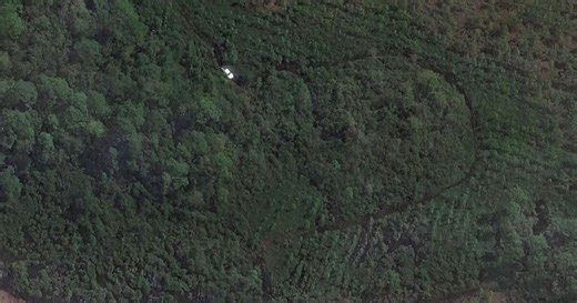 NEW DETAILS: Satellite images show a white truck in area where Ian Rogers truck was found