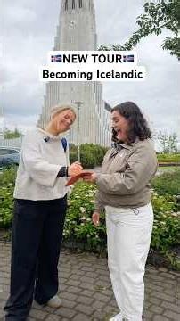 🇮🇸NEW TOUR🇮🇸 Becoming Icelandic, our new Reykjavik city walk.