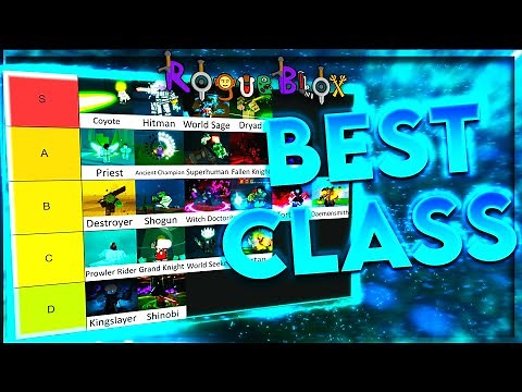The ONLY Ultra Class Tierlist You'll EVER NEED (RogueBlox)