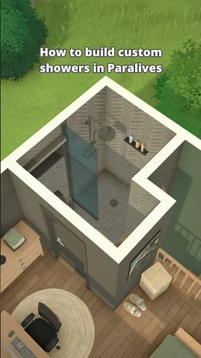 How to build custom showers in Paralives