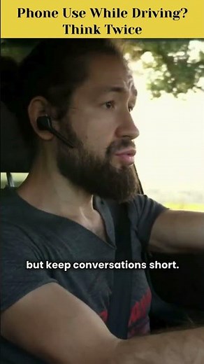 Phone Use While Driving? Think Twice