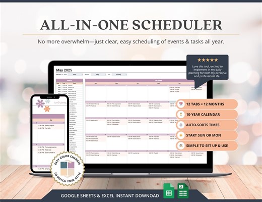 2026 Monthly Digital Calendar Template Excel Daily Planner Excel Schedule Templates Summer Planner for Kids Schedule Appointment Planner - Etsy
