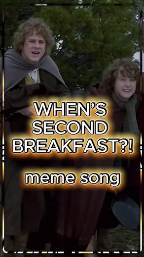 Pippin BROKE Middle-earth for Second Breakfast 💀 | LOTR Metal Meme #lotr #lordoftherings #fantasy