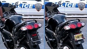 Israeli soldier from Cliffside Park had motorcycle flip-up plate, Port Authority police say