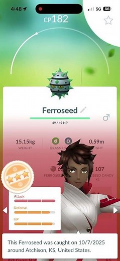 Evolving Ferroseed