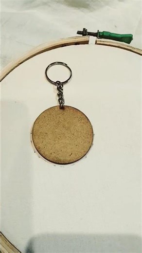 how to draw a design for handmade embroidery keychains